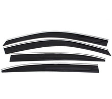 Load image into Gallery viewer, AVS 15-17 Toyota Camry Ventvisor Low Profile Deflectors 4pc - Smoke w/Chrome Trim