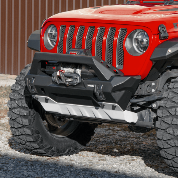 Rival 2018-2025 Jeep Wrangler Front Aluminum Bumper