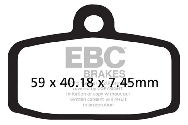 EBC 14-20 Husqvarna TC 85 (SW 17/14 2T) Front Left/Right R Series Sintered Brake Pads