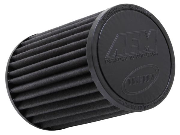 AEM Dryflow Round Tapered Air Filter 3.5in x 7in - Universal Fit