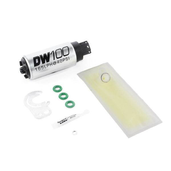 DeatschWerks 165 LPH In-Tank Fuel Pump with Mazda Miata 1.6/1.8L Install Kit (89-93)