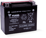 Yuasa YTX20HL-BS High Performance AGM Battery w/Bottle