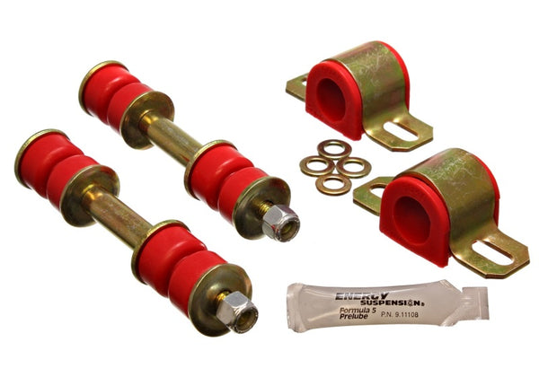 Energy Suspension 79-94 Toyota Pickup 2WD Red 25mm Front Sway Bar Bushing Set