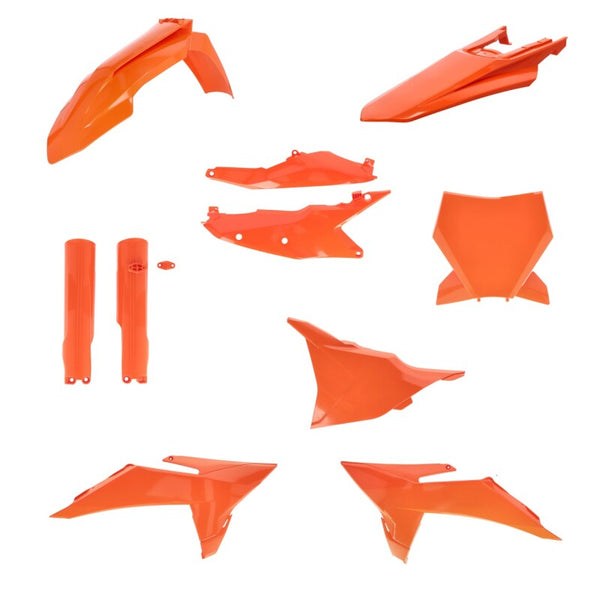 Acerbis Full Plastic Kit Orange for 2025 KTM 125-450 SX/SX-F/XC/XC-F