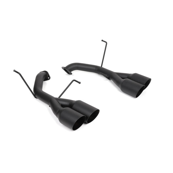 BLOX Racing Muffler Delete Axle Back Pipe for 2022+ WRX - Matte Black Tips