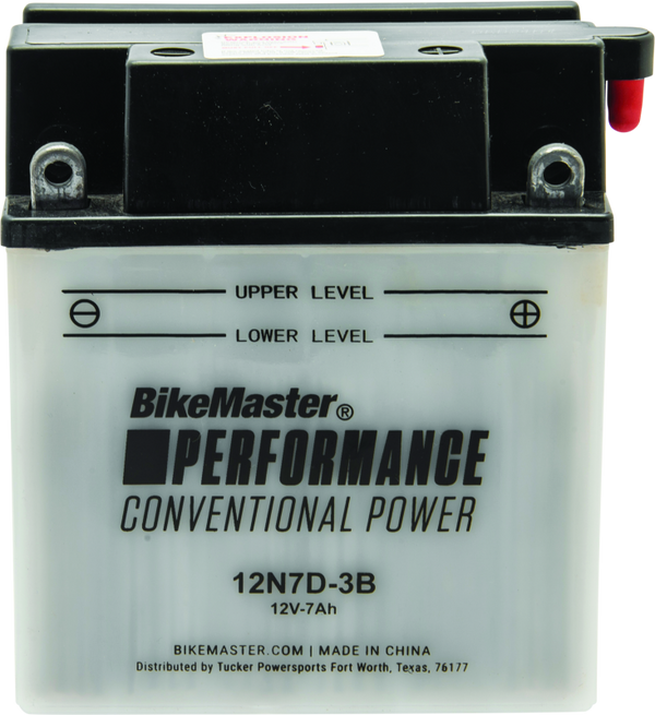BikeMaster 12N7D-3B 12V 7Ah Battery for Yamaha YFM50 / YFM80 / YFM100