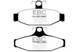 EBC 93-00 Aston Martin Virage 5.3 (AP Caliper) Yellowstuff Rear Brake Pads