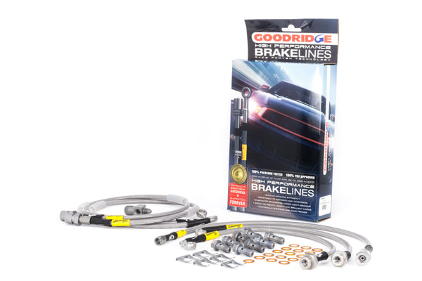 Goodridge Stainless Steel Brake Line Kit for 99-03 Chevy Silverado 2WD Extended Cab