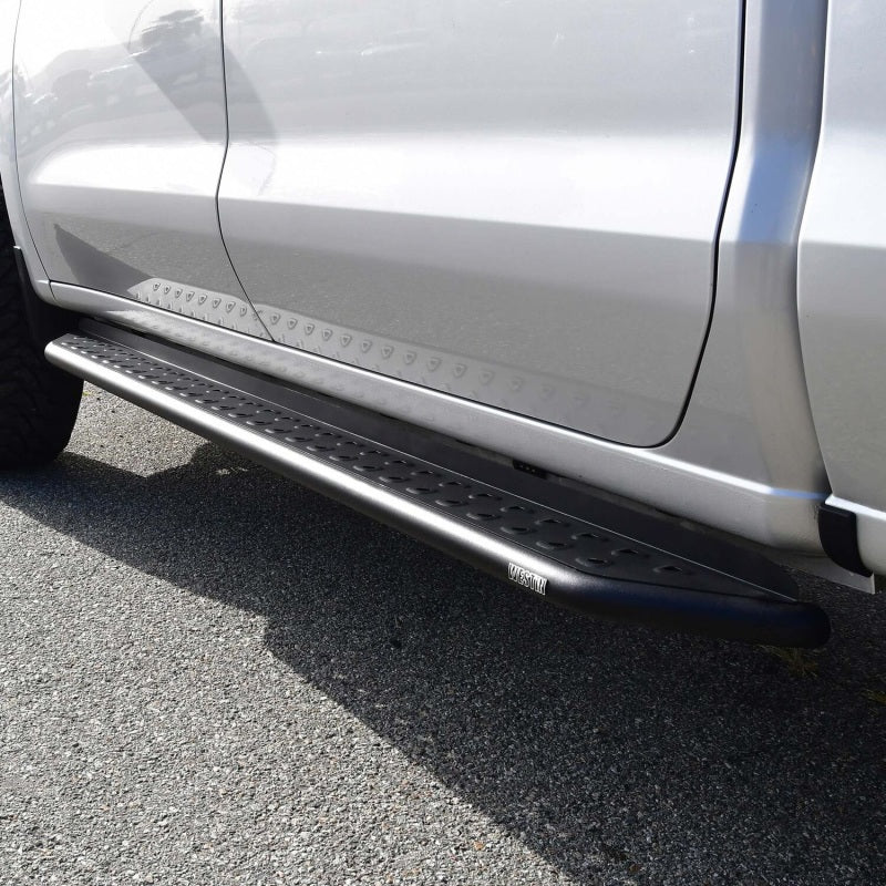 Westin 19-23 Chevrolet/GMC Silverado/Sierra 1500 Crew Cab Outlaw Nerf Step Bars