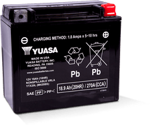 Load image into Gallery viewer, Yuasa YTX20L Maintenance Free AGM 12-Volt Battery