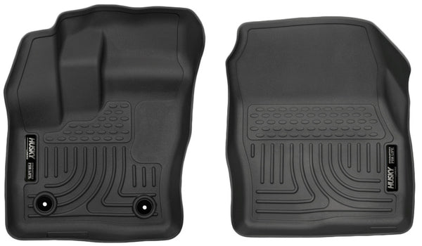 Husky Liners WeatherBeater Front Floor Liners for 2014-2015 Ford Transit Connect - Black
