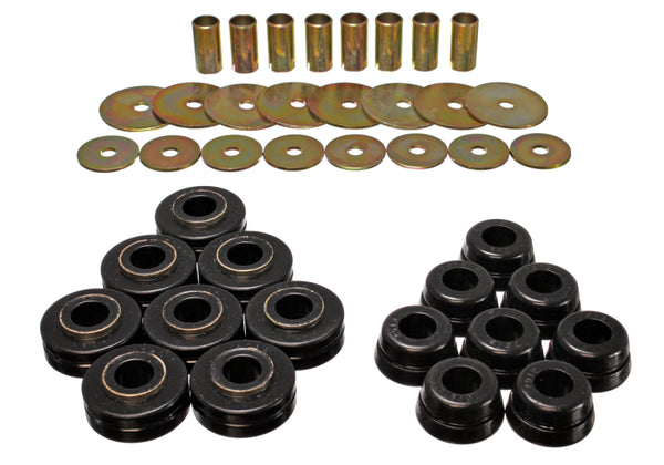 Energy Suspension Scout II Body Mounts - Black Polyurethane