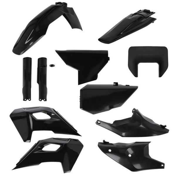 Acerbis 2026 KTM 250-501 FE / 125-300 TE Full Plastic Kit - Black