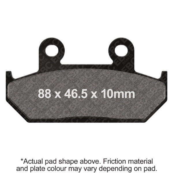 EBC 1990 Honda CB 125 TT Front Left/Right Sintered HH Brake Pads
