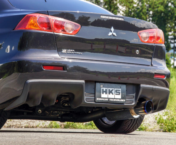 HKS Racing Catback Muffler for Lancer EVO-X USA