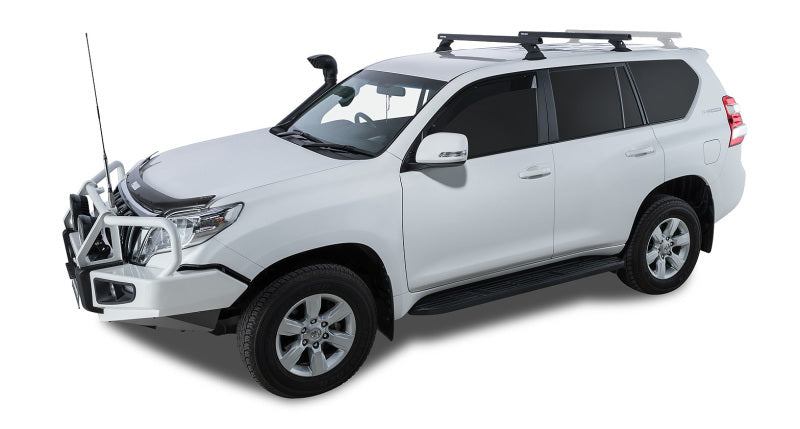 Rhino-Rack 10-21 Lexus GX 460 4 Door SUV Front/Middle Vortex RCH 2 Bar Roof Rack - Black