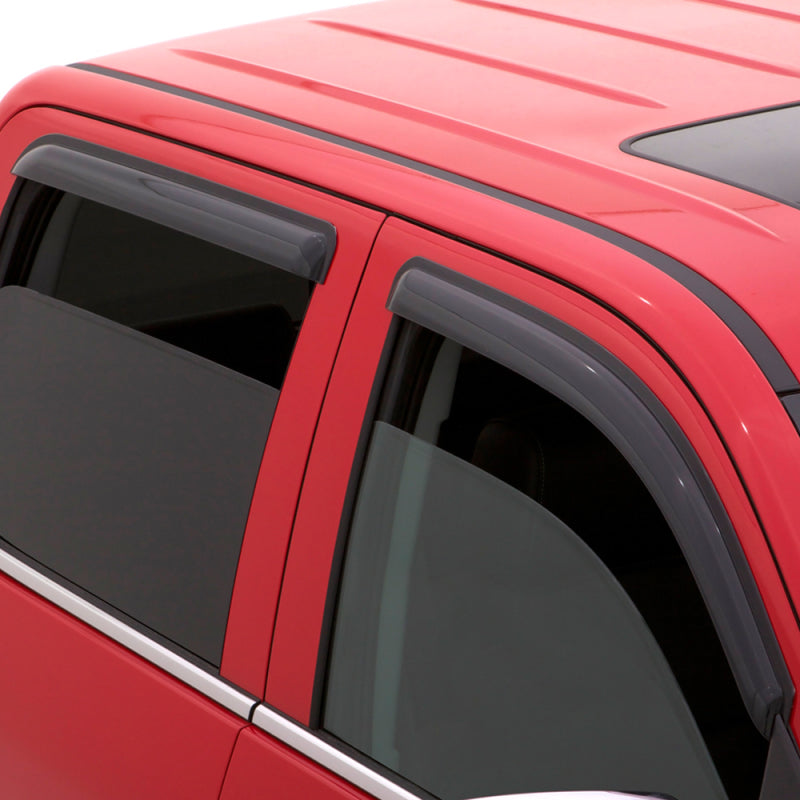 AVS 99-11 Ford Ranger (Fixed Window) Ventvisor Outside Mount Window Deflectors 4pc - Smoke