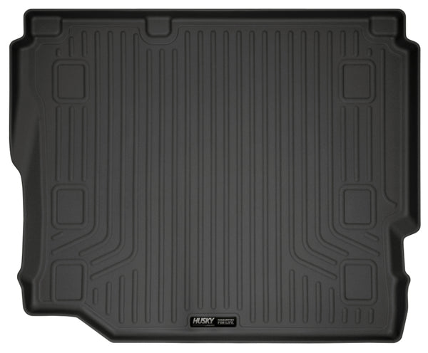 Husky Liners WeatherBeater Black Rear Cargo Liner for 2019-2024 Jeep Wrangler JLU