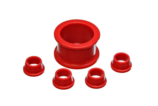 Energy Suspension Power Steering Rack Bushing Set for 96-00 Honda Civic/CRX & 99-00 Civic Si - Red