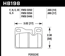 Load image into Gallery viewer, Hawk 87-89 Porsche 924 2.5L S Rear ER-1 Brake Pads