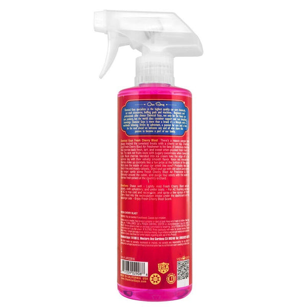 Chemical Guys Fresh Cherry Blast Air Freshener & Odor Eliminator - 16 oz