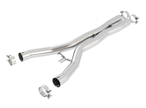 Borla X-Pipes for 2014 Chevy Corvette Stingray - Smog Legal Cut and Clamp