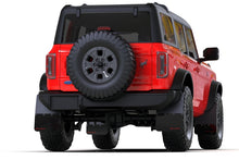 Load image into Gallery viewer, Rally Armor 21-24 Ford Bronco (Plstc Bmpr + RB - NO Rptr/Sprt) Blk Mud Flap w/Area Blue Logo