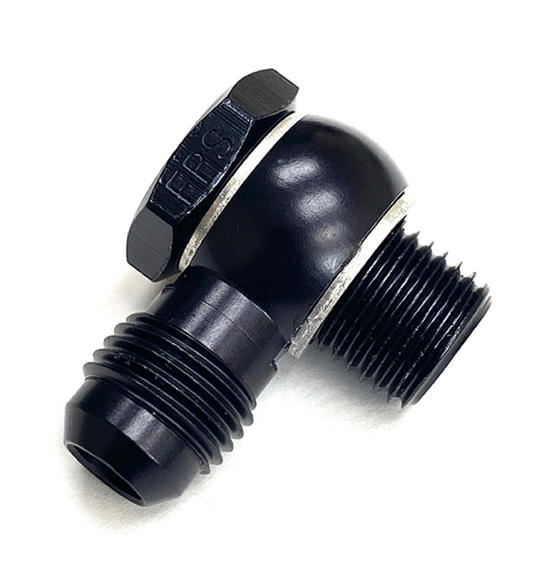 Fragola -4AN Male Banjo Fitting 10mm x 1.0 - Black
