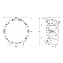 Load image into Gallery viewer, Rigid Industries 360-Series Laser 6in Amber Backlight