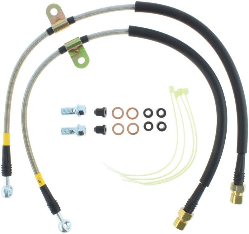 StopTech Brake Lines - Stainless Steel Front for 12-14 Ford Raptor