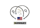 Superlift 79-96 Toyota Pickup/4Runner w/ 3-7in Lift Kit (Pair) Bullet Proof Brake Hoses