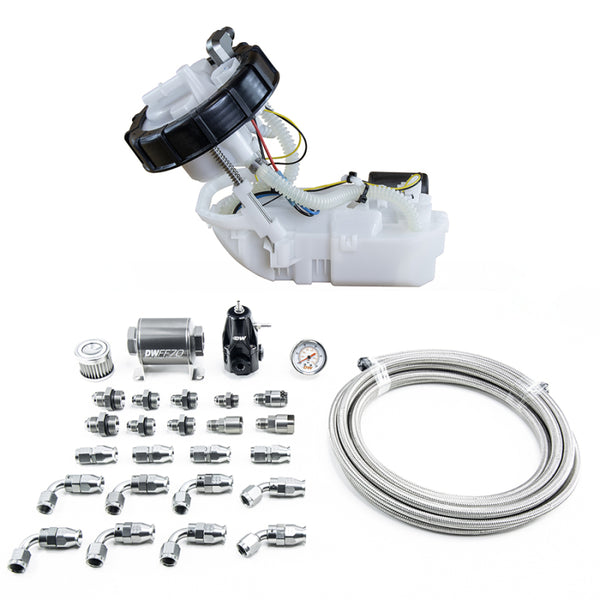 DeatschWerks DW400 Fuel Pump Module & Return Kit for 01-05 Honda Civic/02-06 Acura RSX