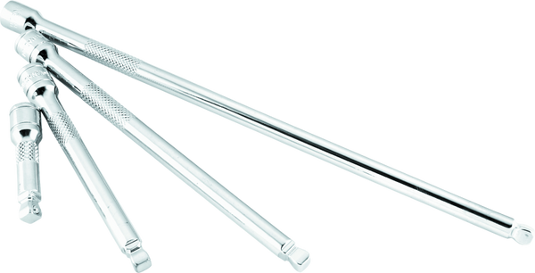 BikeMaster 4-Piece 1/4-Inch Drive Wobble Extension Bar Set