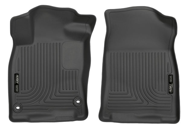 Husky Liners Front Floor Liners for 2016-2018 Honda Civic X-Act Contour - Black