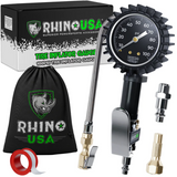 Rhino USA 100 Psi Analog Tire Inflator Gauge