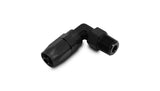 Vibrant Male NPT 90 Degree Hose End Fitting -10AN - 3/8 NPT