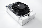 CSF Universal Drag Race / Tuck Radiator w/9in Spal Fan - 10.5in H x 10in L x 3.6in W