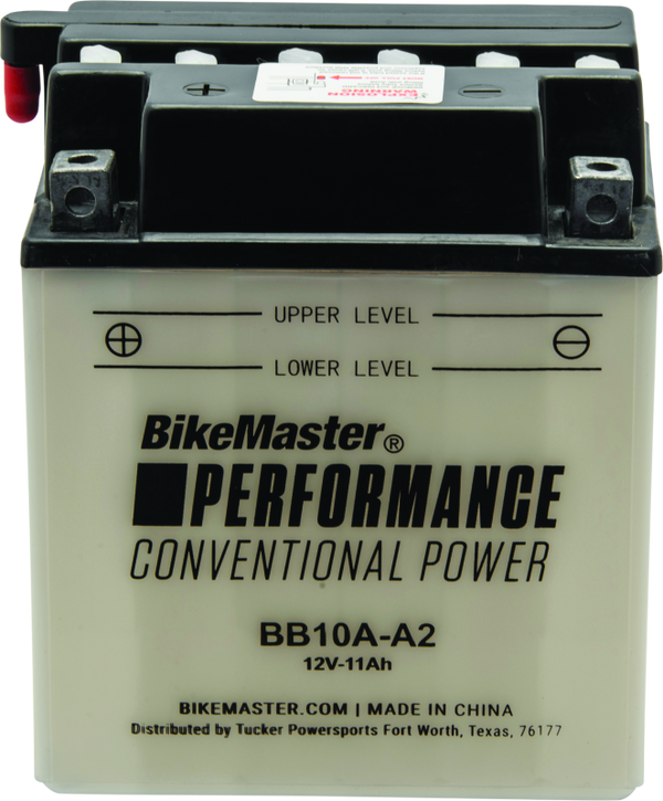 BikeMaster BB10A-A2 Motorcycle Battery (Kawasaki & Suzuki Applications)