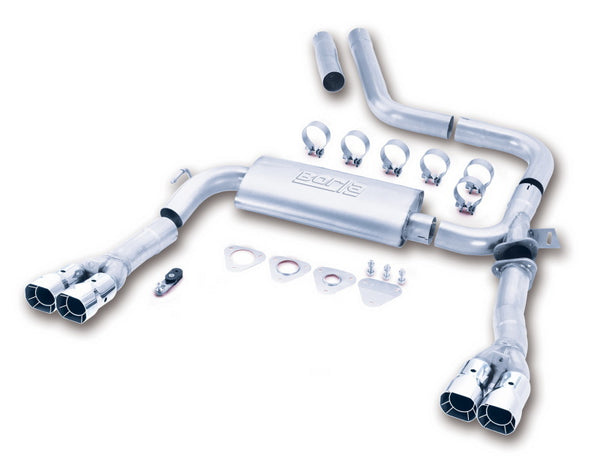 Borla Catback Exhaust System for 1998-2001 Camaro/Trans Am 5.7L V8 - Quad Tips