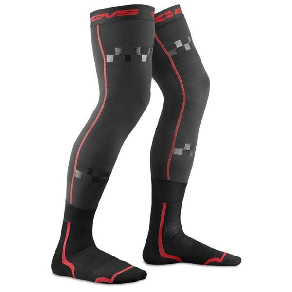 EVS Fusion Youth Combo Socks - Black/Red