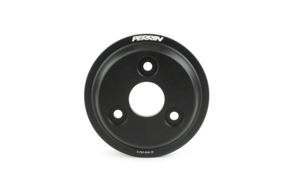 PERRIN 22-26 Subaru WRX / 21-25 Crosstrek / 20-25 LGT/OBXT/FXT Lightweight Water Pump Pulley - Black