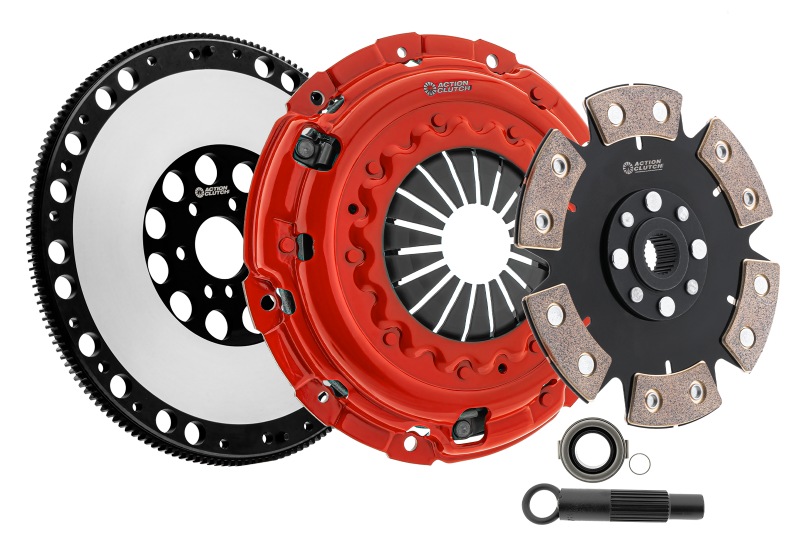 Action Clutch 02-06 Acura RSX 2.0L (K20A3) Stage 4 Clutch Kit (1MD) w/Lightened Flywheel