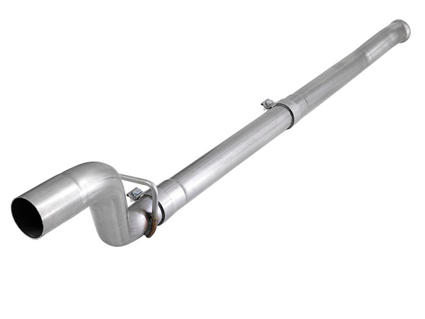 aFe MACH Force-Xp 2.5" Stainless Steel Mid-Pipe w/Resonator Delete for 2018+ Jeep Wrangler JL 3.6L