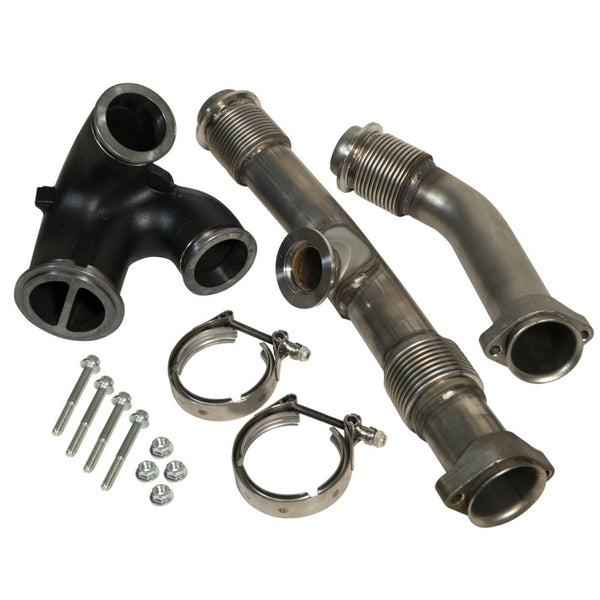 BD Diesel UpPipe Kit w/ EGR Connector for Ford 6.0L Powerstroke (2004.52007)