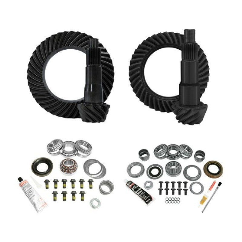 Yukon Complete Gear and Kit Pkg. for JL Jeep Non-Rubicon w/ D35 Rear & D30 Front - 4:56 Gear Ratio