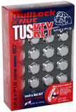 Project Kics 14X1.50 Tuskey Bullock And Nut Set - Chrome