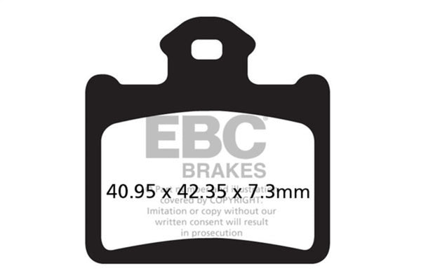 EBC 2012 Husqvarna CR 65 Rear Left/Right FA-SFA-TT-X Brake Pads