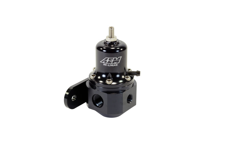 AEM High Capacity Universal Black Adjustable Fuel Pressure Regulator