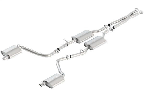 Borla S-TYPE Catback Exhaust for 2015 Dodge Challenger 3.6L V6 - No Tips