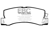 EBC 90-91 Lexus ES250 2.5 Redstuff Rear Brake Pads